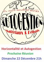 2e Réunion OUVERTE Autogestion Horizontale