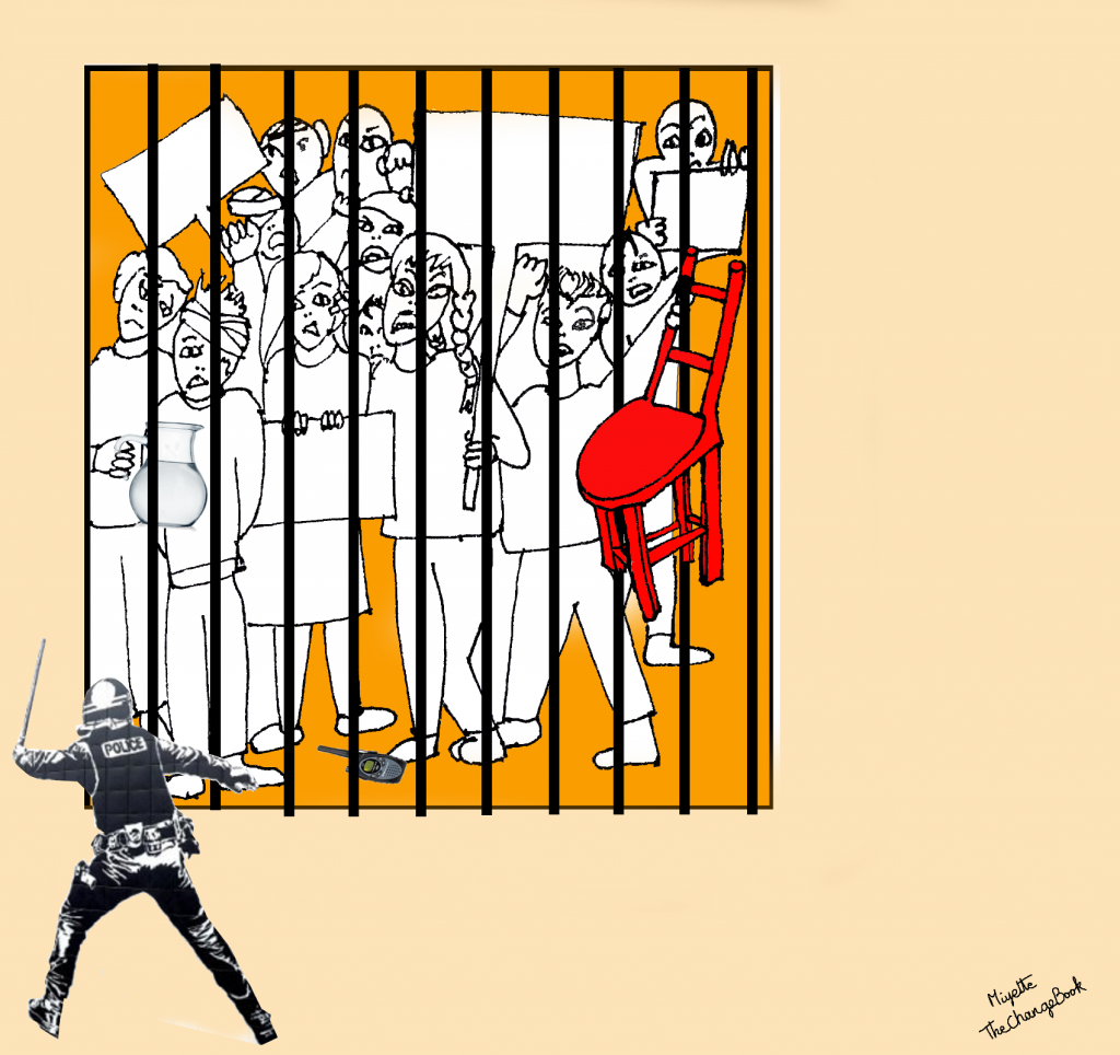 Dessin Criminalisation des luttes Myiette étape1-750