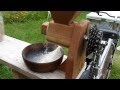 vélo moulin à céréales