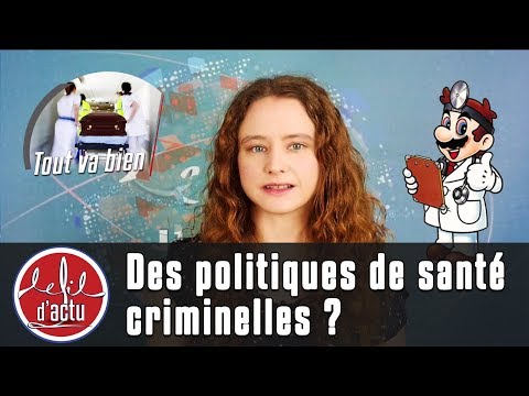 DES POLITIQUES DE SANTÉ CRIMINELLES ?