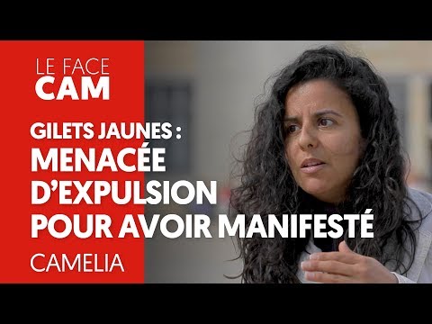 GILETS JAUNES : MENACÉE D'EXPULSION POUR AVOIR MANIFESTÉ