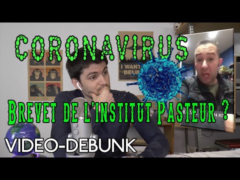 Coronavirus : Le brevet de l'Institut Pasteur ?