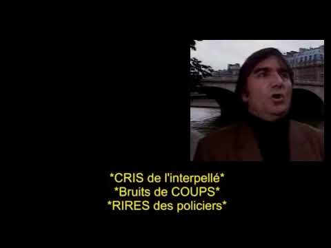 CHOC - Un Homme à la Seine " un Bicot ça Nage pas " Police "Française"