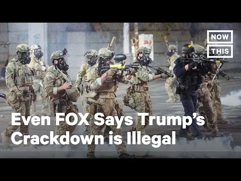 Even Fox News Called Trump's Federal Crackdown Illegal | NowThis